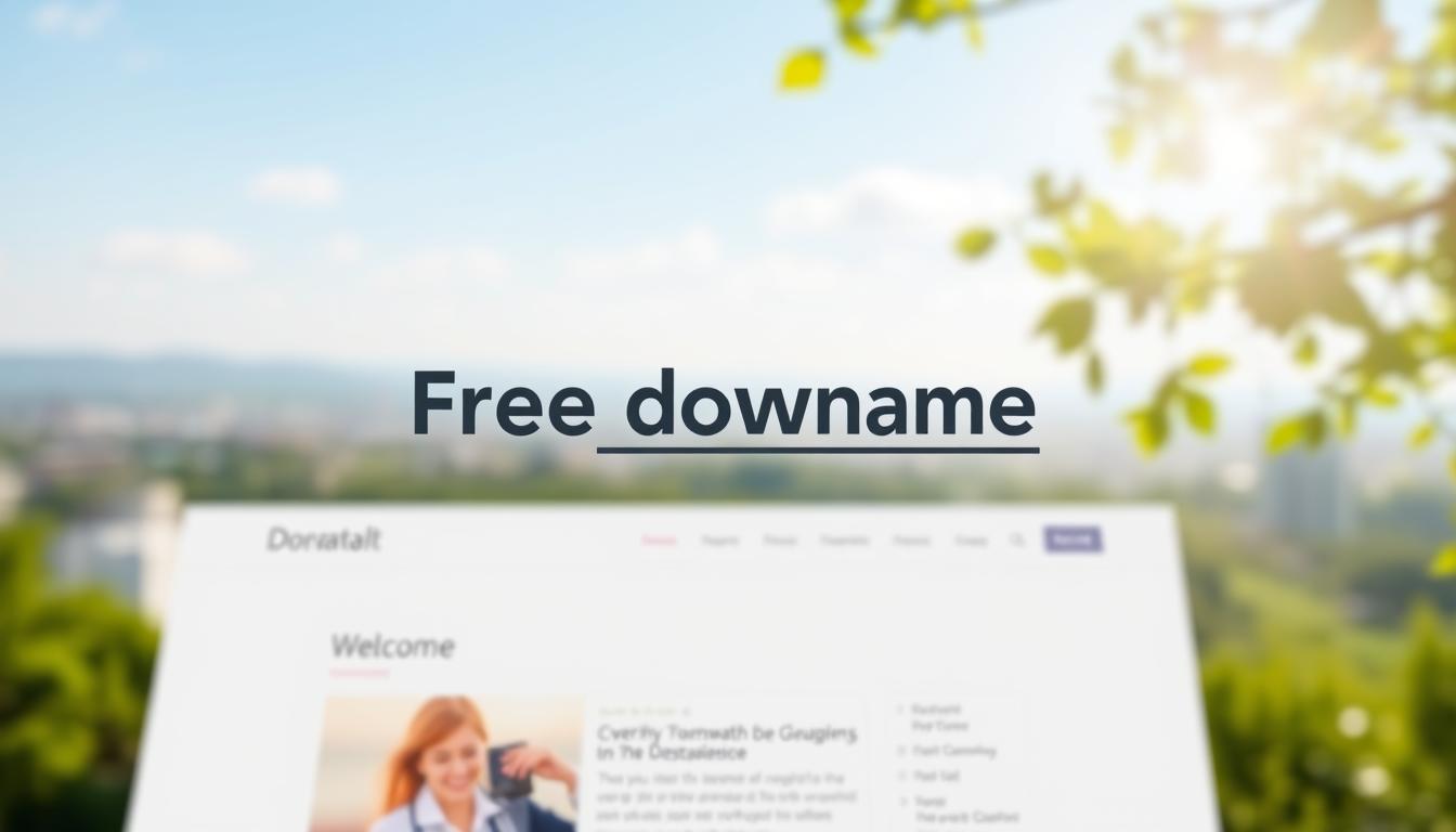 how to get a domain name for free